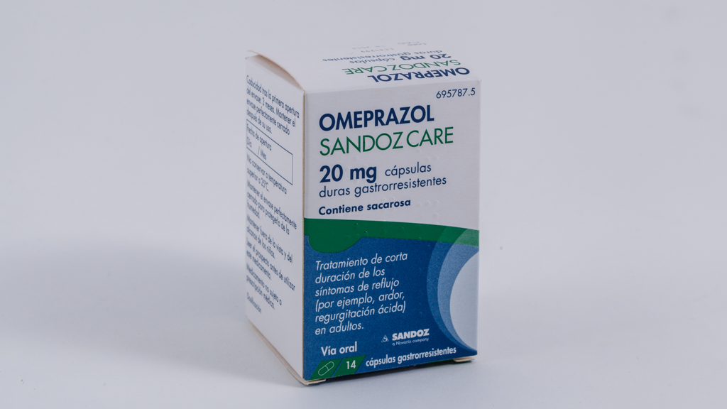 OMEPRAZOL SANDOZ CARE EFG 20 mg 14 CAPSULAS GASTRORRESISTENTES