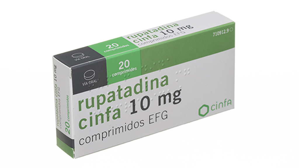 RUPATADINA CINFA EFG 10 mg 20 COMPRIMIDOS