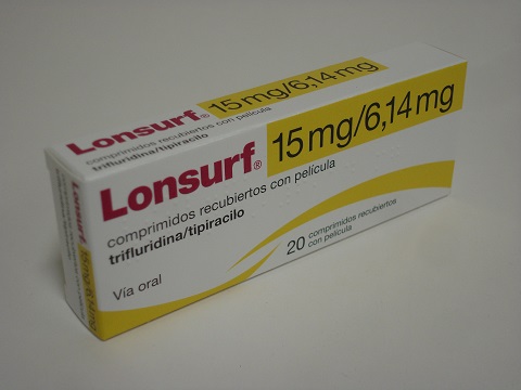 LONSURF 15 mg/6,14 mg 20 COMPRIMIDOS RECUBIERTOS