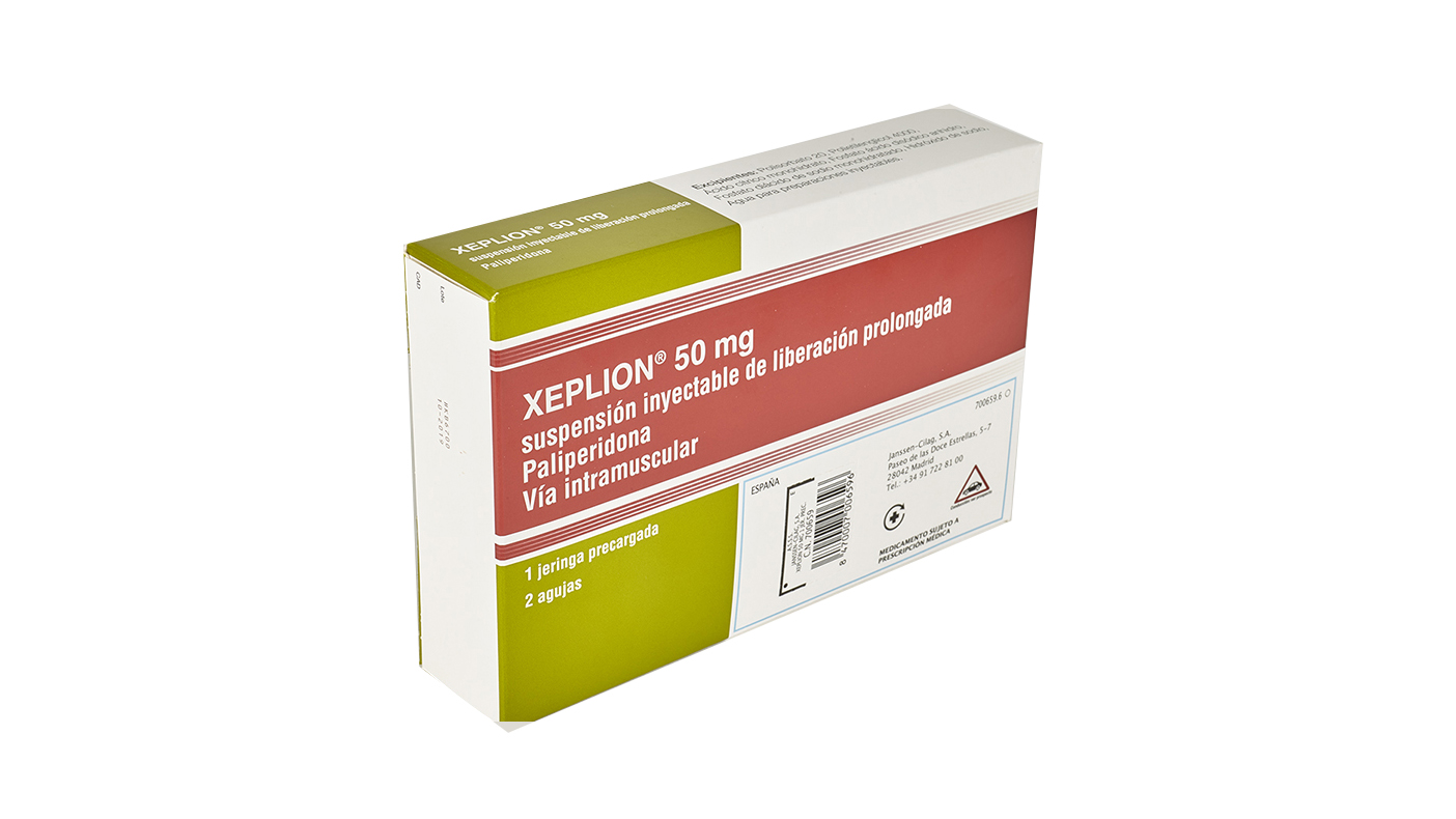 Xeplion 50 Mg 1 Jeringa Precargada Suspension Inyectable Liberacion Prolongada 0,5 Ml