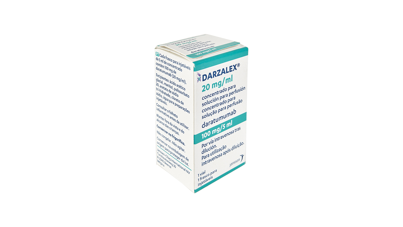 DARZALEX 20 mg/ml 1 VIAL CONCENTRADO PARA SOLUCION PARA PERFUSION 5 ml