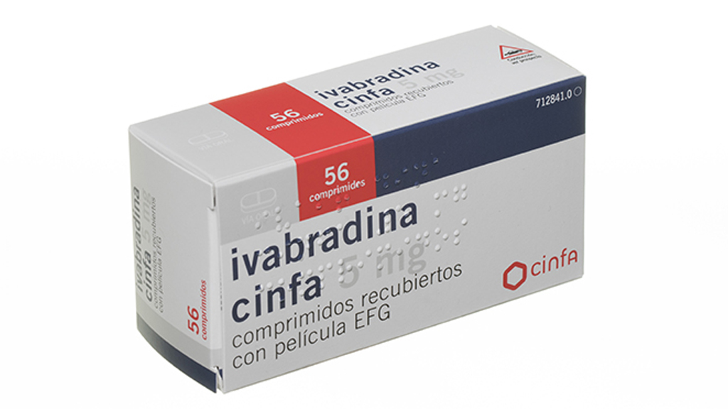 IVABRADINA CINFA EFG 5 mg 56 COMPRIMIDOS RECUBIERTOS