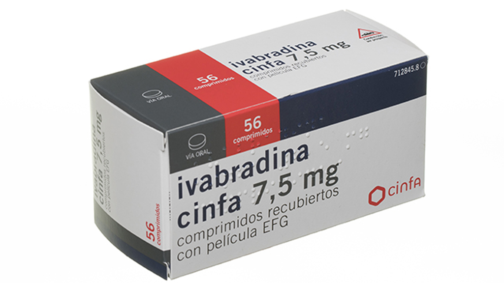 IVABRADINA CINFA EFG 7,5 mg 56 COMPRIMIDOS RECUBIERTOS