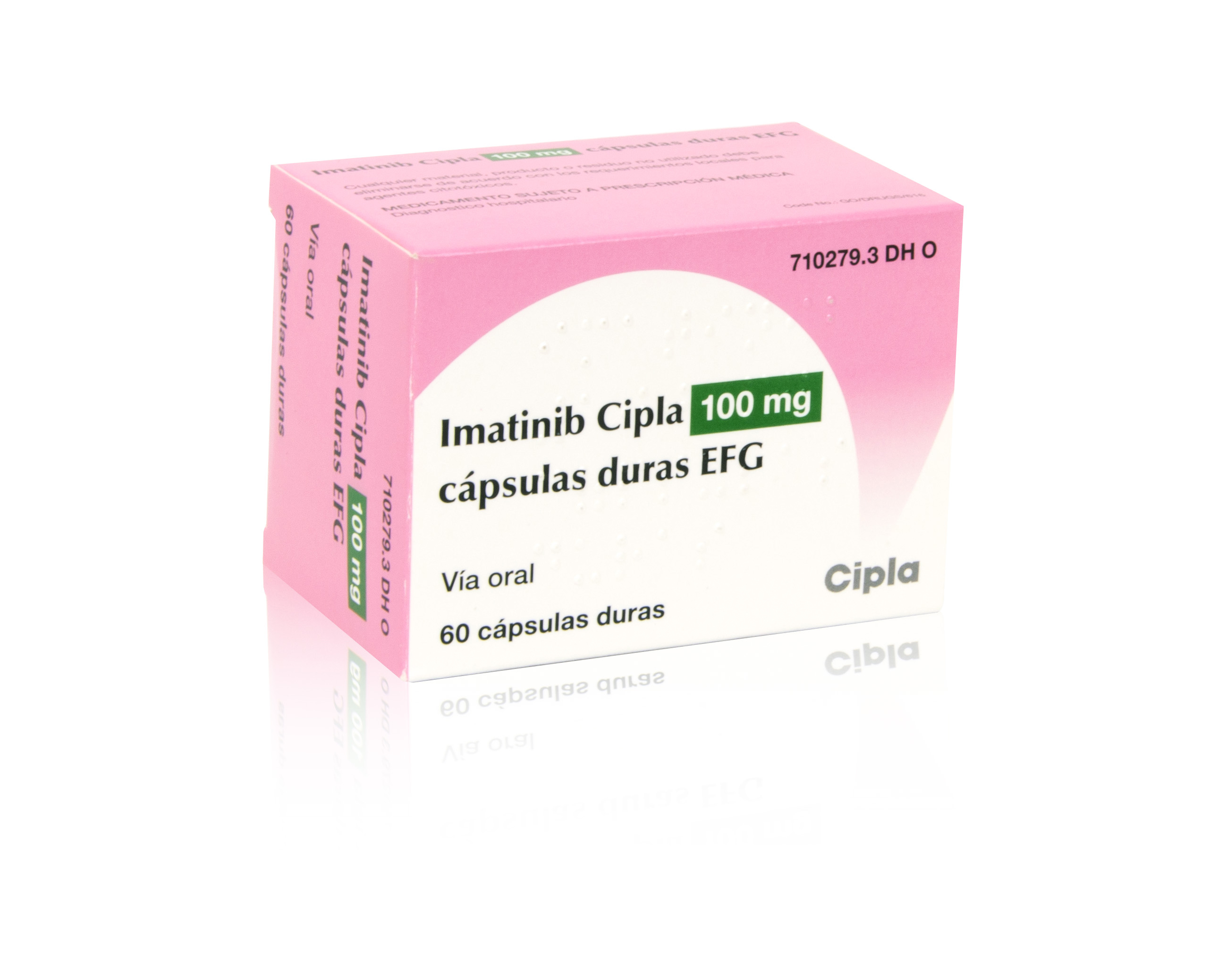 IMATINIB CIPLA EFG 100 mg 60 CAPSULAS