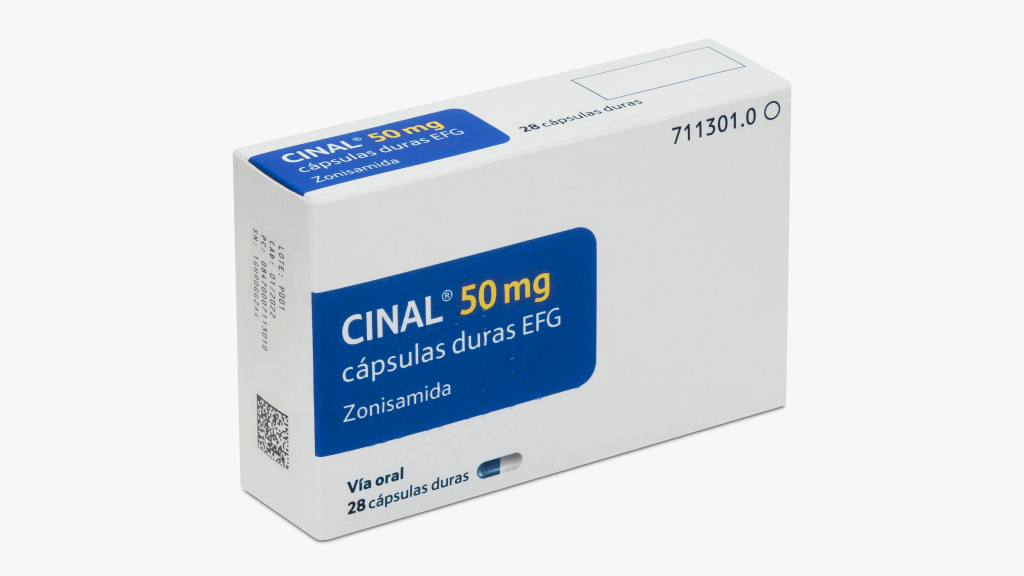 ZONISAMIDA STADA EFG 50 mg 28 CAPSULAS
