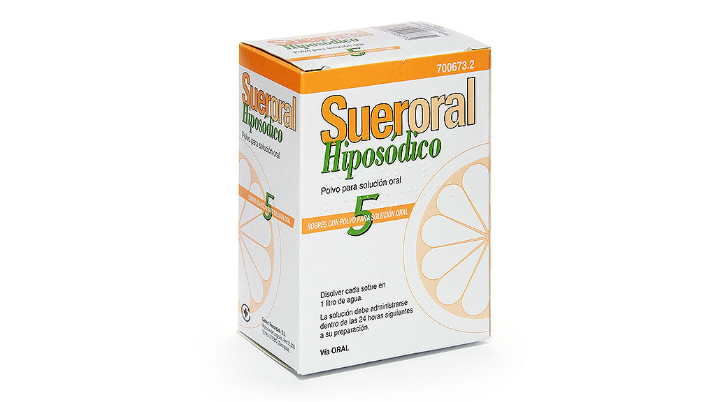 SUERORAL HIPOSODICO 5 SOBRES POLVO PARA SOLUCION ORAL