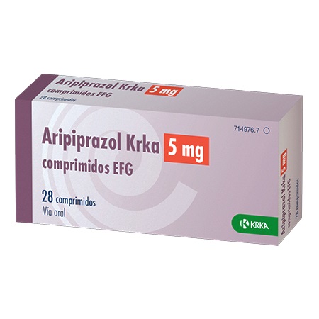 ARIPIPRAZOL KRKA EFG 5 mg 28 COMPRIMIDOS