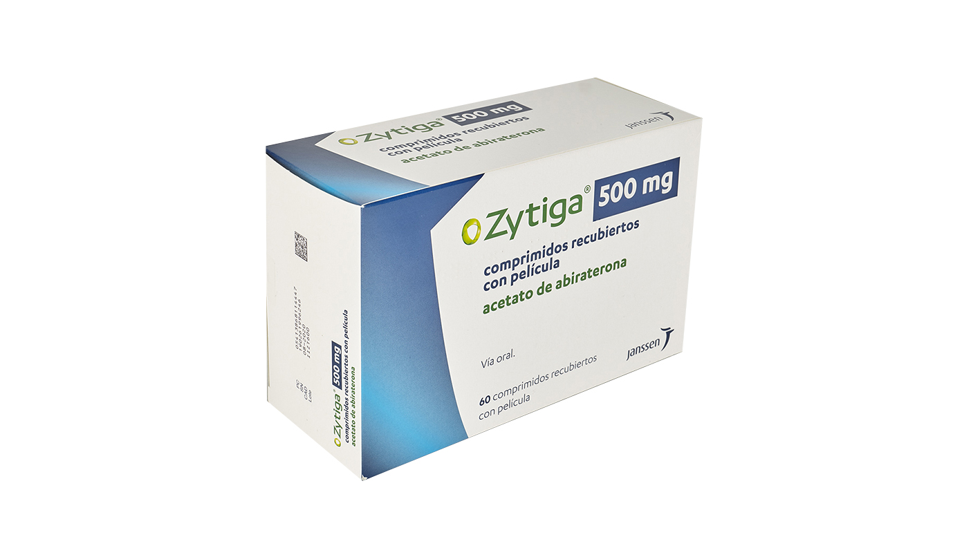 ZYTIGA 500 mg 60 COMPRIMIDOS RECUBIERTOS