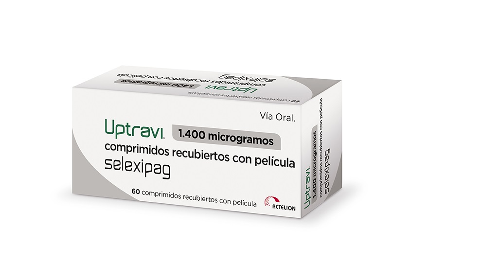 UPTRAVI 1400 microgramos 60 COMPRIMIDOS RECUBIERTOS