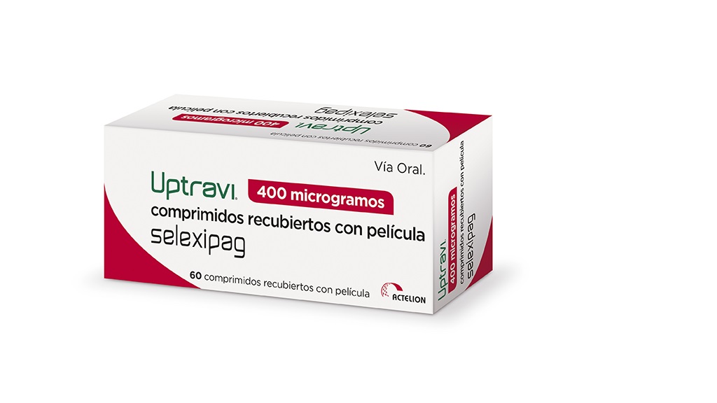UPTRAVI 400 microgramos 60 COMPRIMIDOS RECUBIERTOS