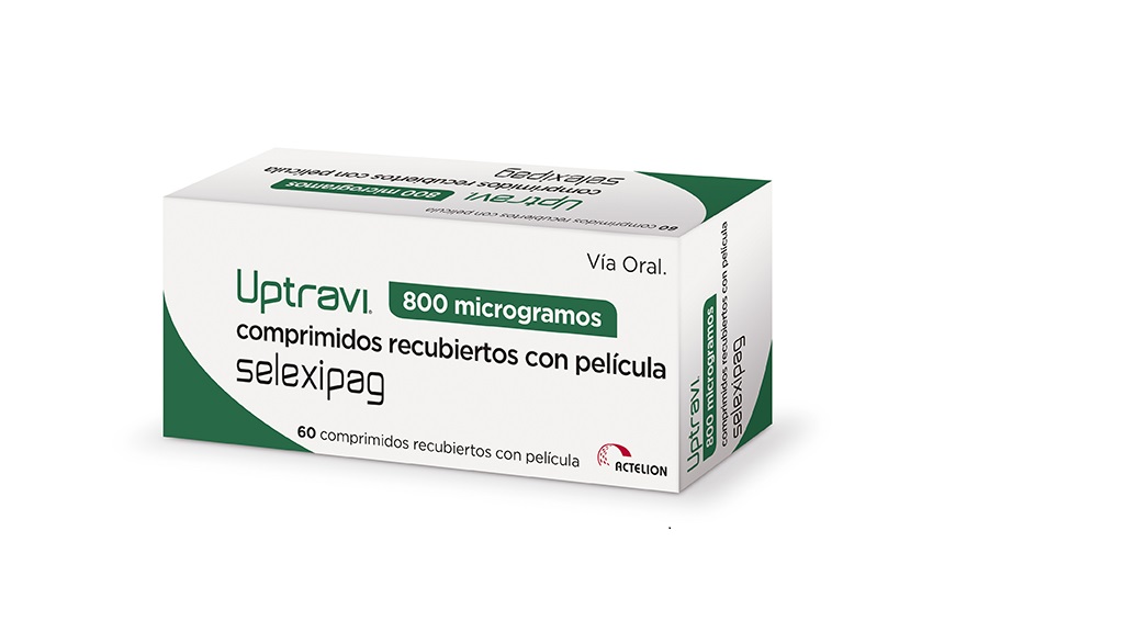 UPTRAVI 800 microgramos 60 COMPRIMIDOS RECUBIERTOS