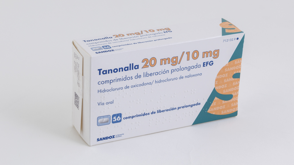TANONALLA EFG 20 mg/10 mg 56 COMPRIMIDOS LIBERACION PROLONGADA