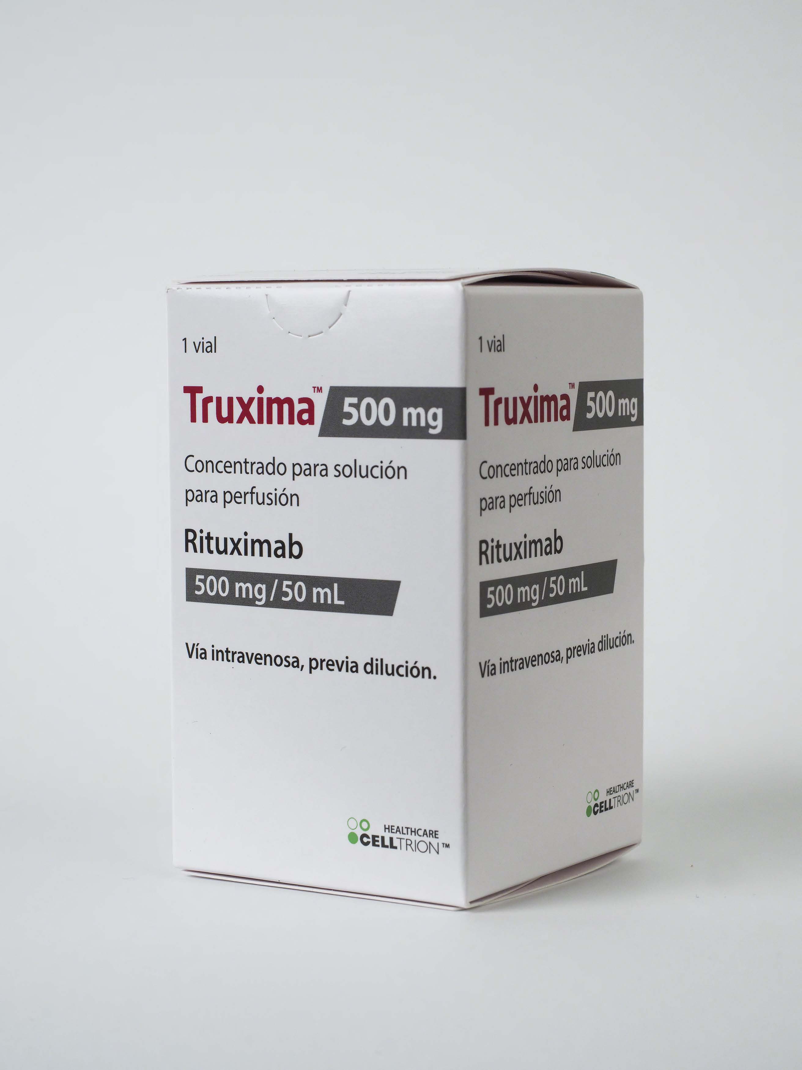 TRUXIMA 500 mg 1 VIAL CONCENTRADO PARA SOLUCION PARA PERFUSION 50 ml