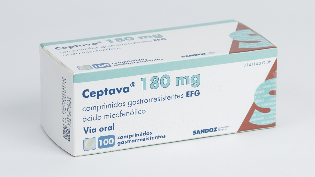 CEPTAVA EFG 180 mg 100 COMPRIMIDOS GASTRORRESISTENTES