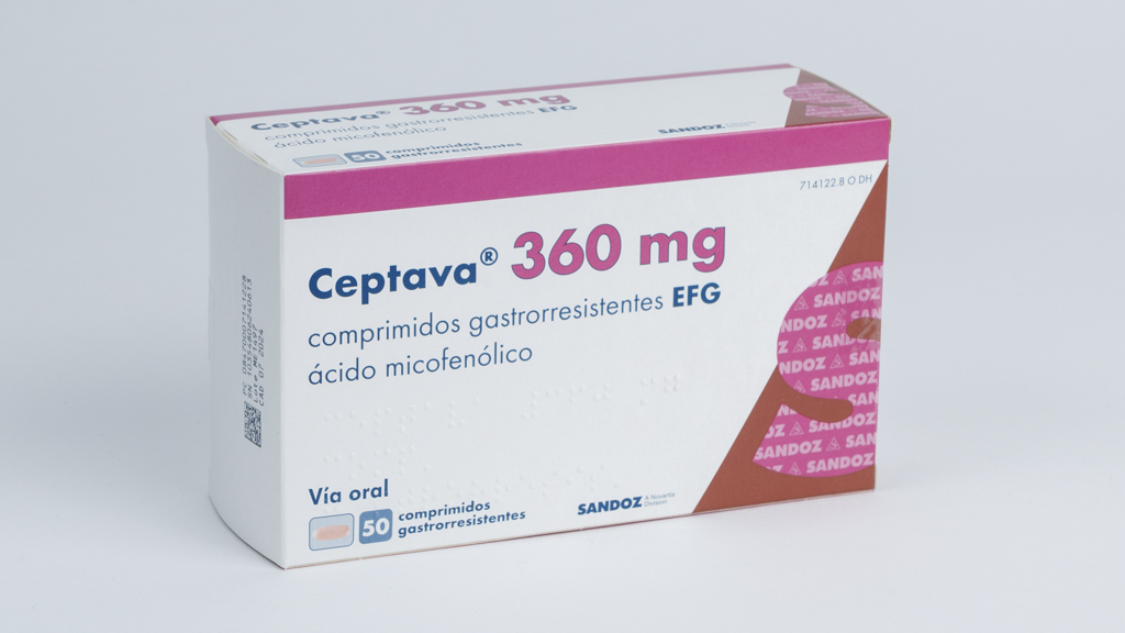 CEPTAVA EFG 360 mg 50 COMPRIMIDOS GASTRORRESISTENTES
