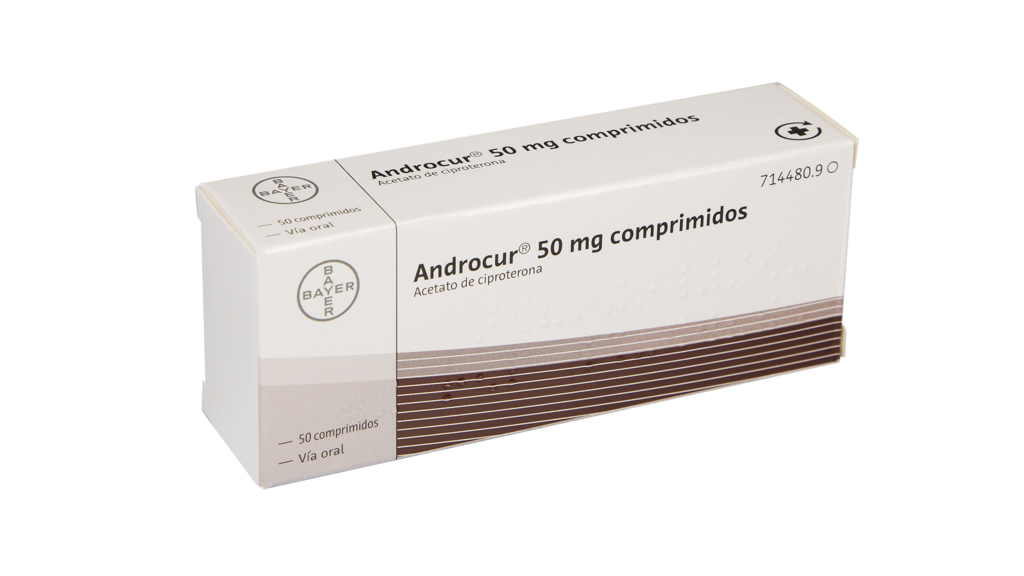 ANDROCUR 50 mg 50 COMPRIMIDOS