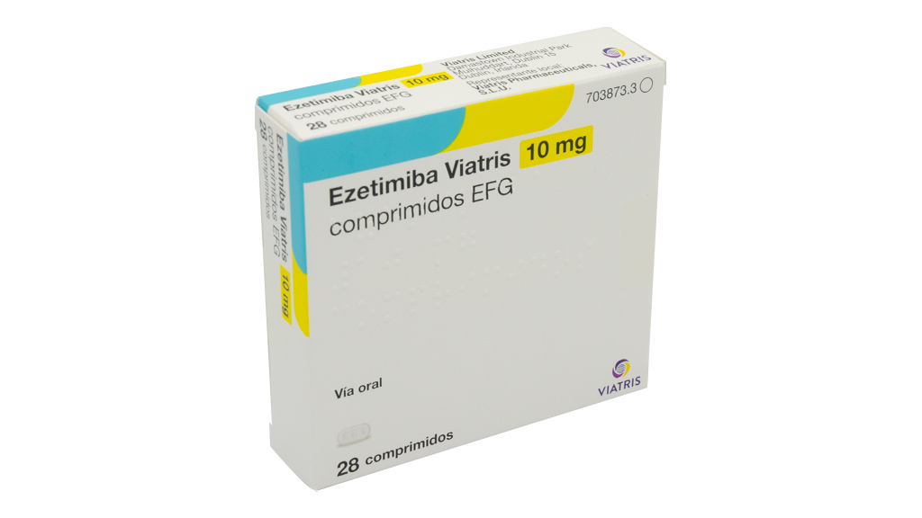 EZETIMIBA VIATRIS EFG 10 mg 28 COMPRIMIDOS BLISTER PVC/ACLAR/Al