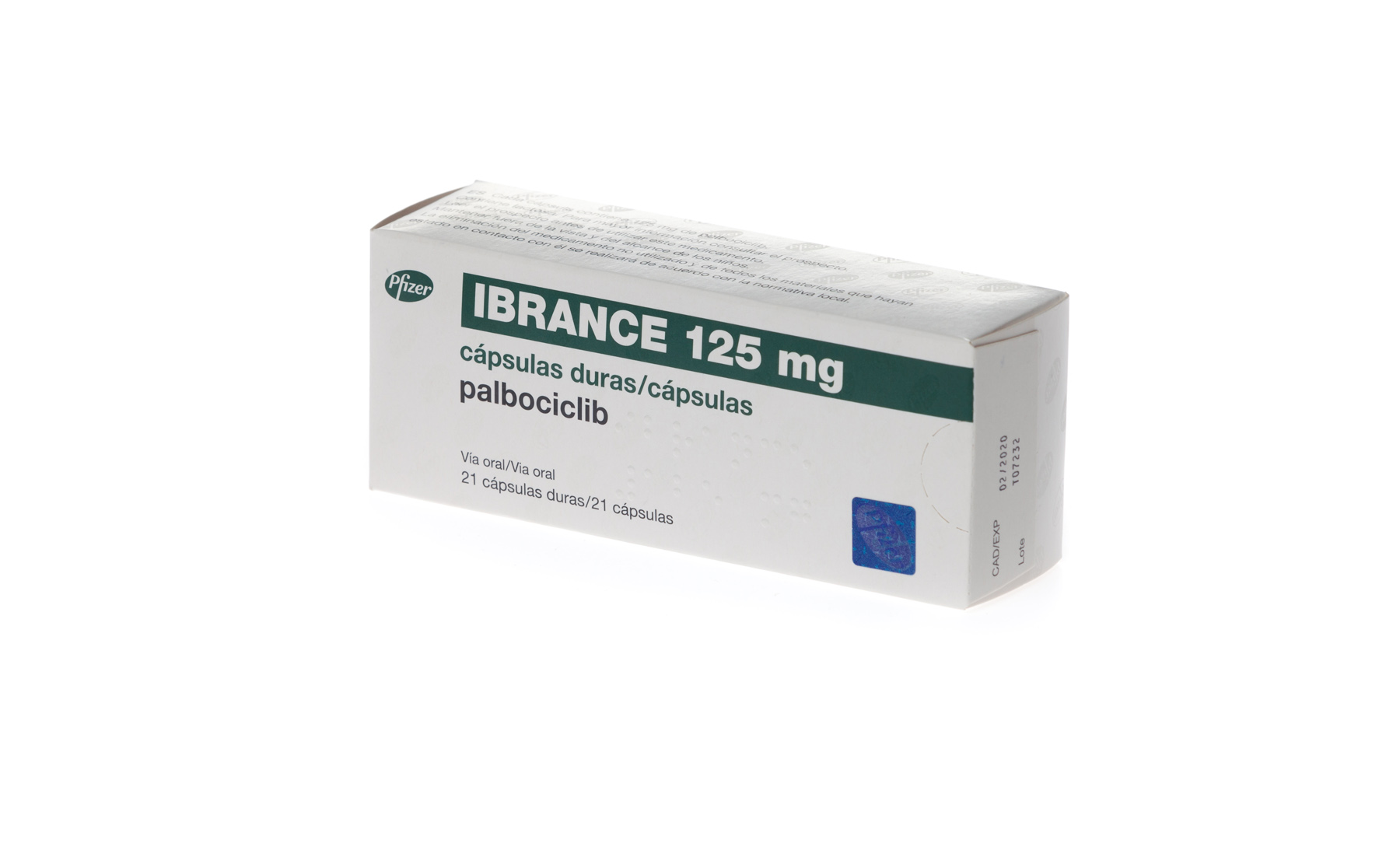 IBRANCE 125 mg 21 CAPSULAS