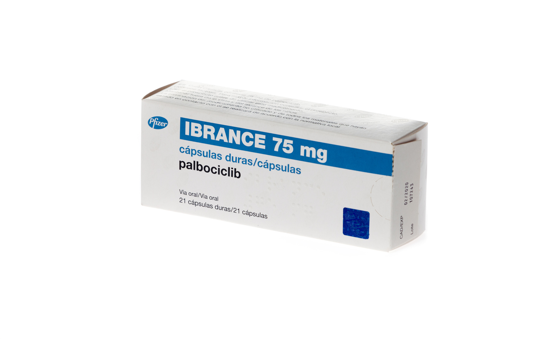 IBRANCE 75 mg 21 CAPSULAS