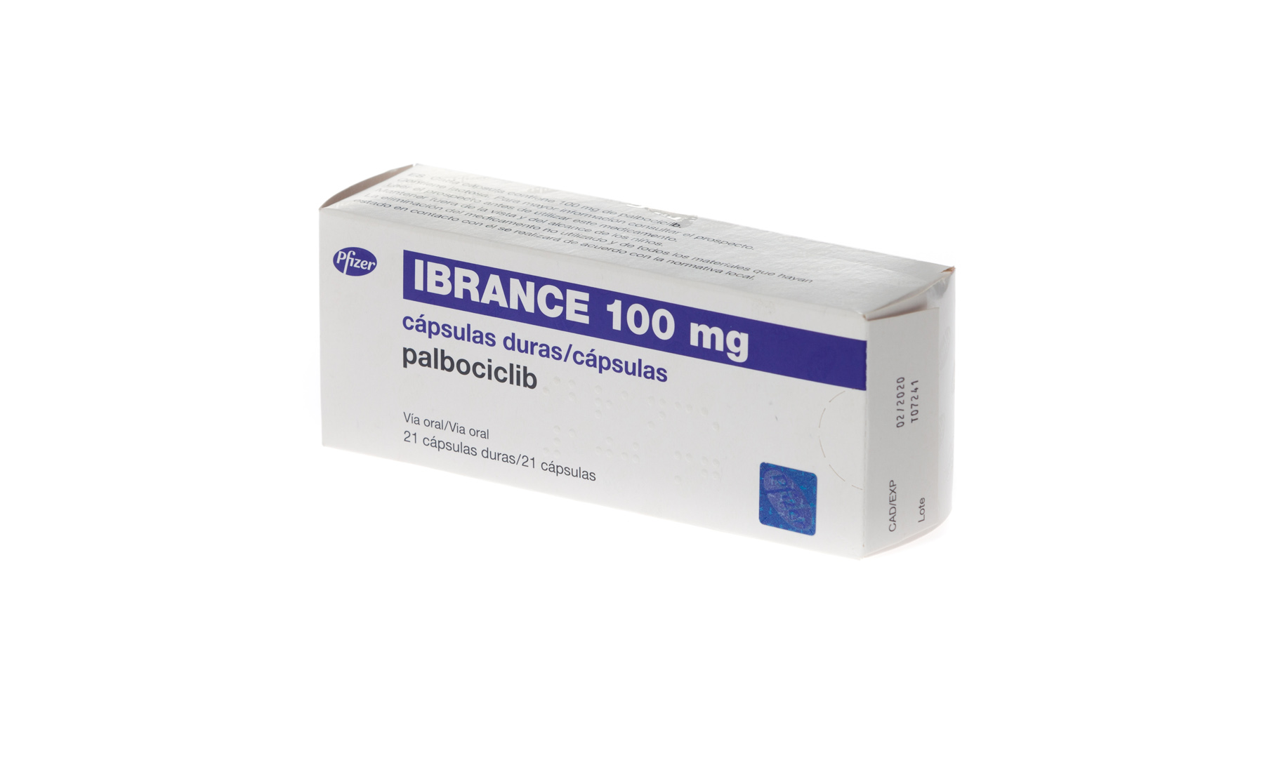 IBRANCE 100 mg 21 CAPSULAS