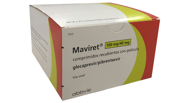 MAVIRET 100 mg/40 mg 84 COMPRIMIDOS RECUBIERTOS