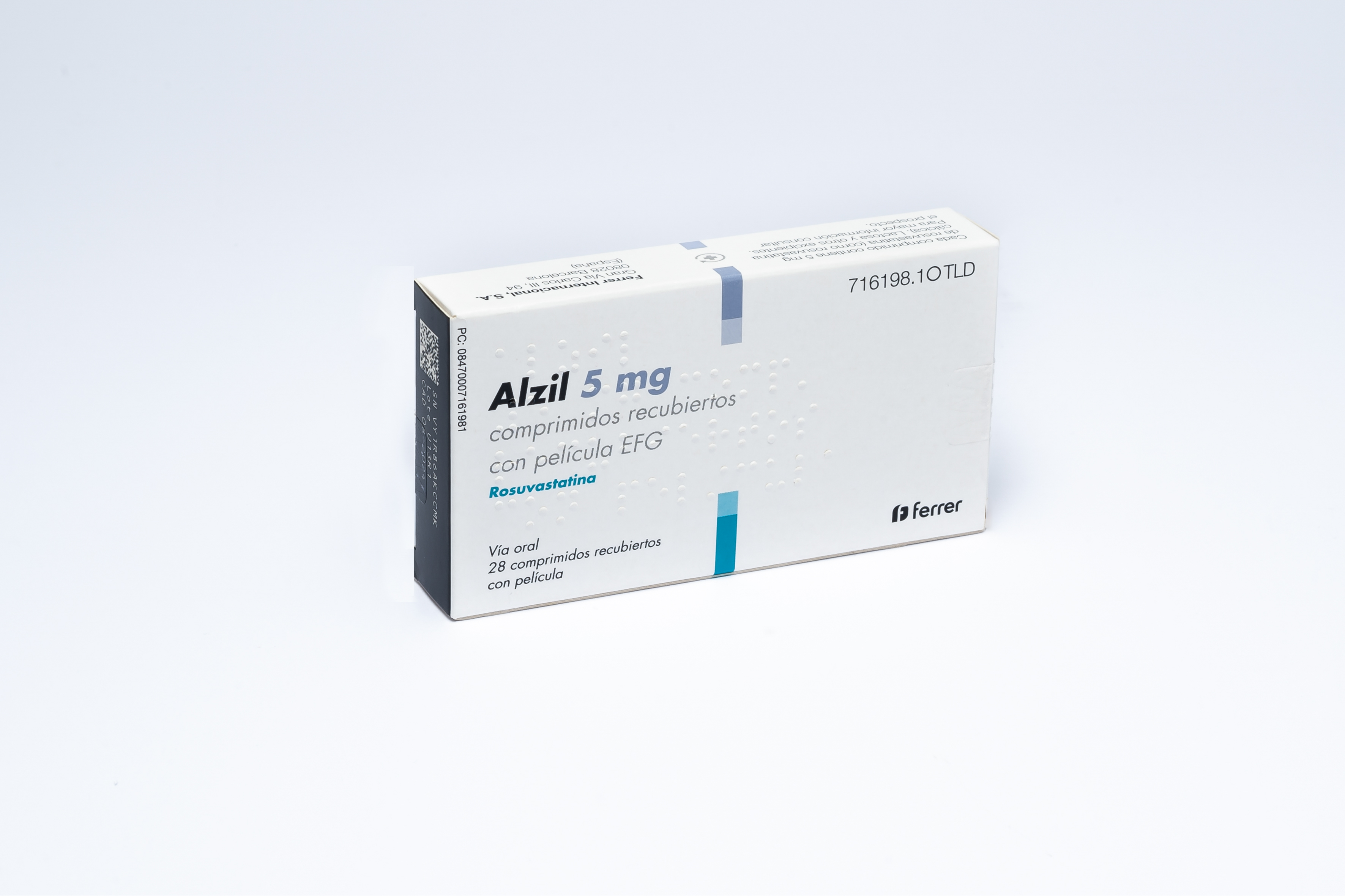 ALZIL EFG 5 mg 28 COMPRIMIDOS RECUBIERTOS
