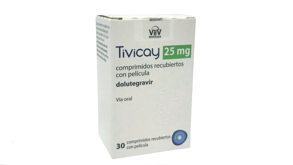 TIVICAY 25 mg 30 COMPRIMIDOS RECUBIERTOS