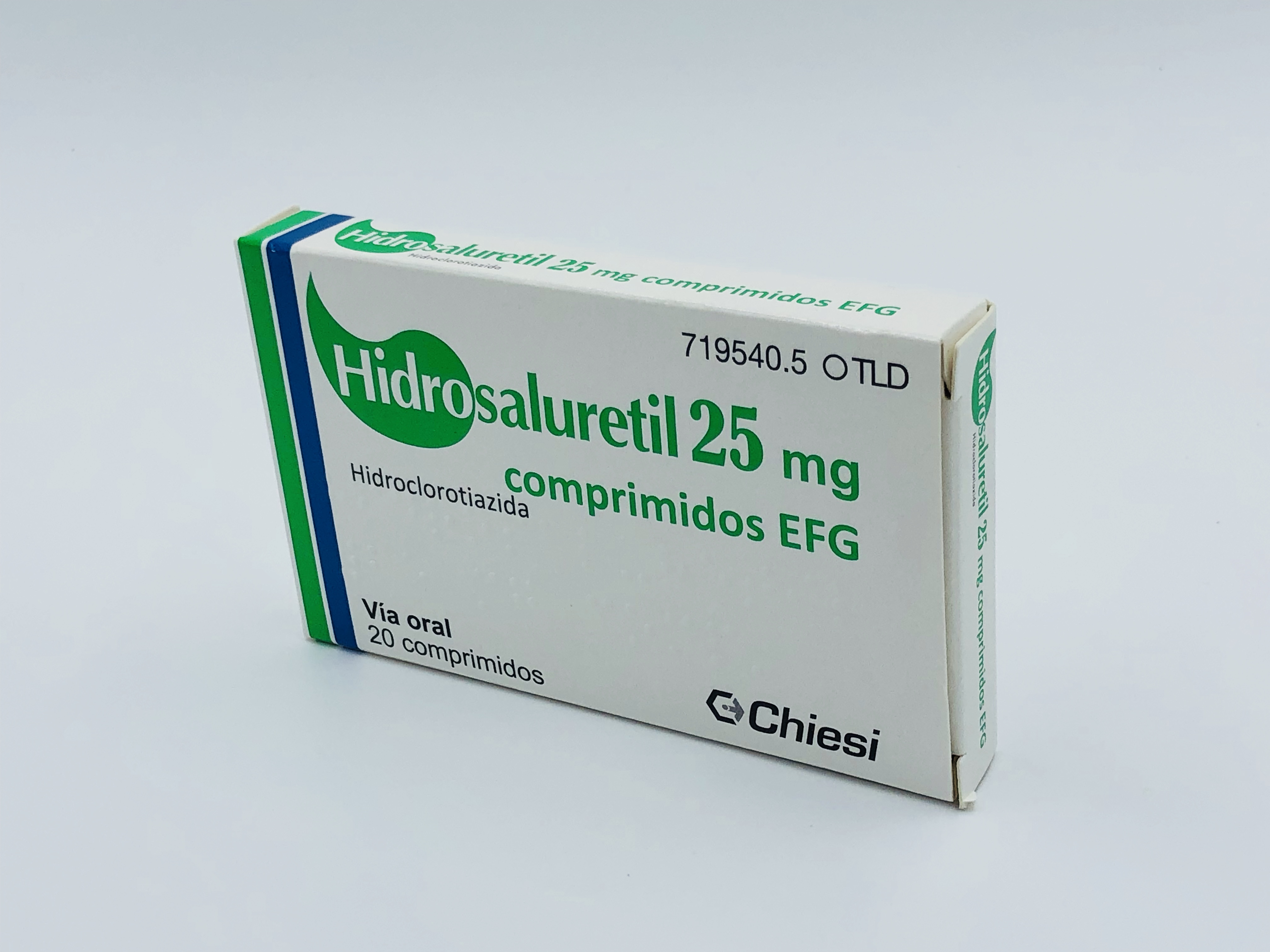 HIDROSALURETIL EFG 25 mg 20 COMPRIMIDOS