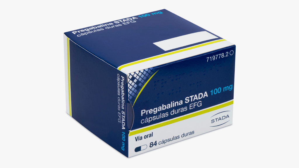 PREGABALINA STADA EFG 100 mg 21 CAPSULAS