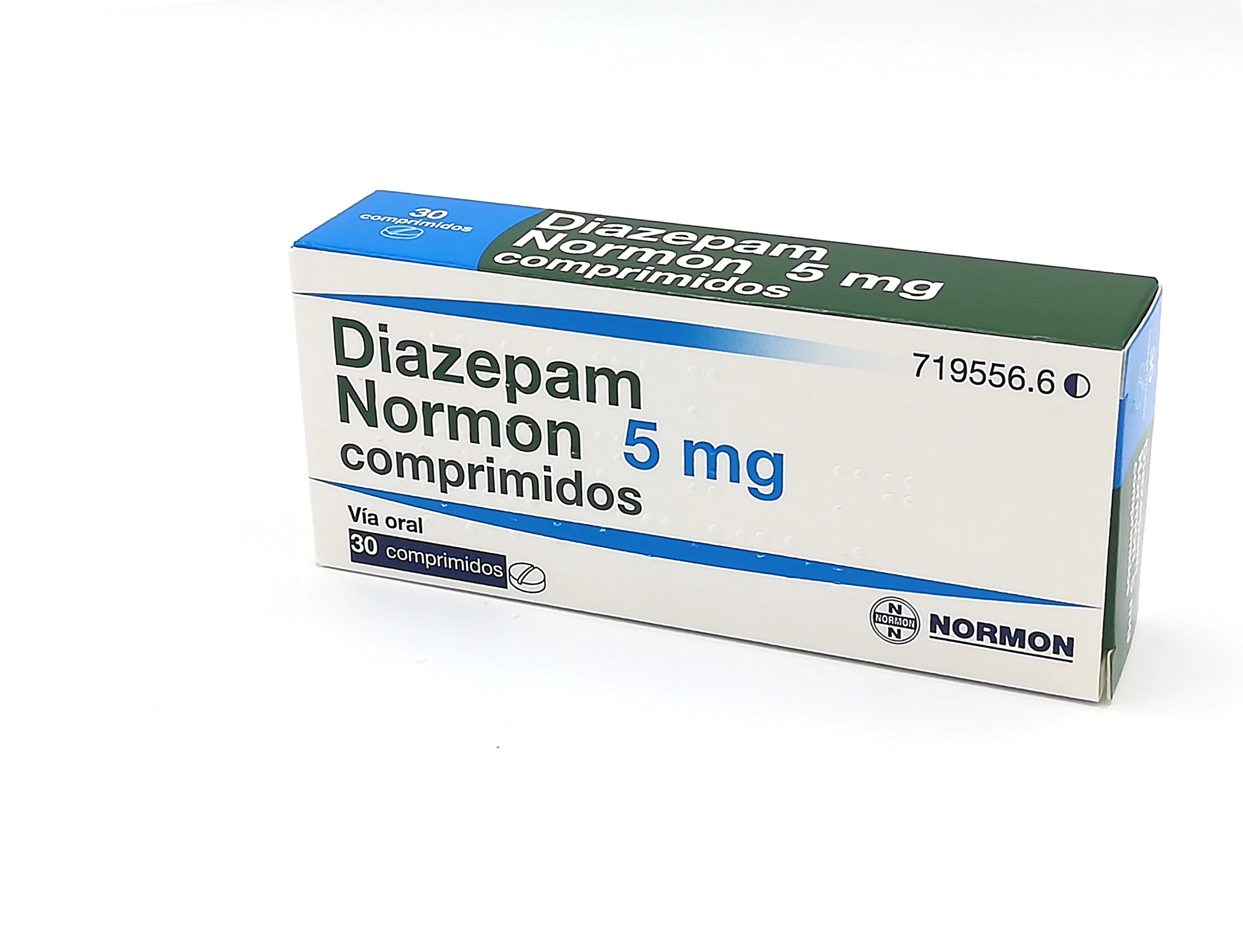 DIAZEPAM NORMON 5 mg 500 COMPRIMIDOS