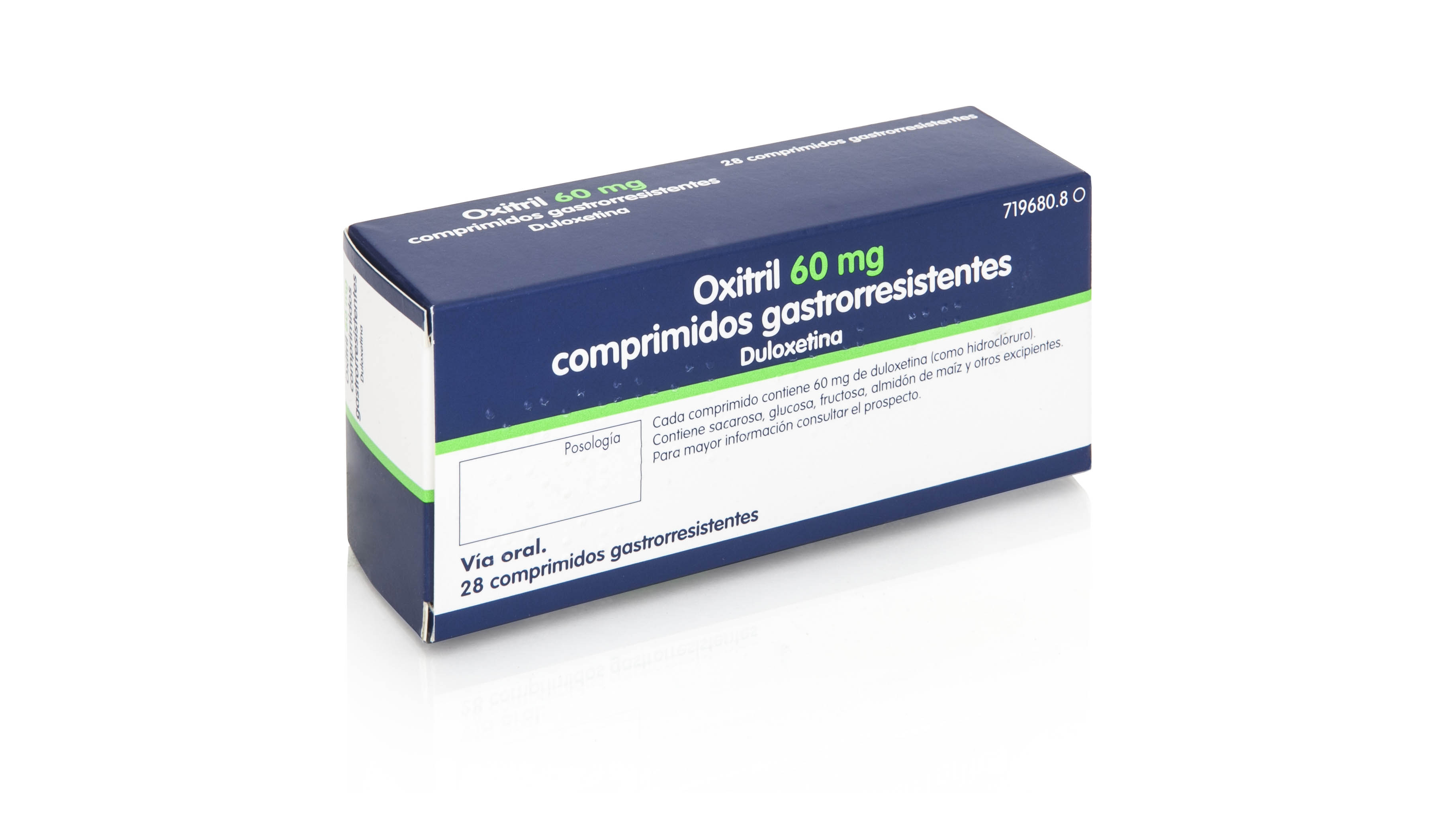 OXITRIL 60 mg 28 COMPRIMIDOS GASTRORRESISTENTES