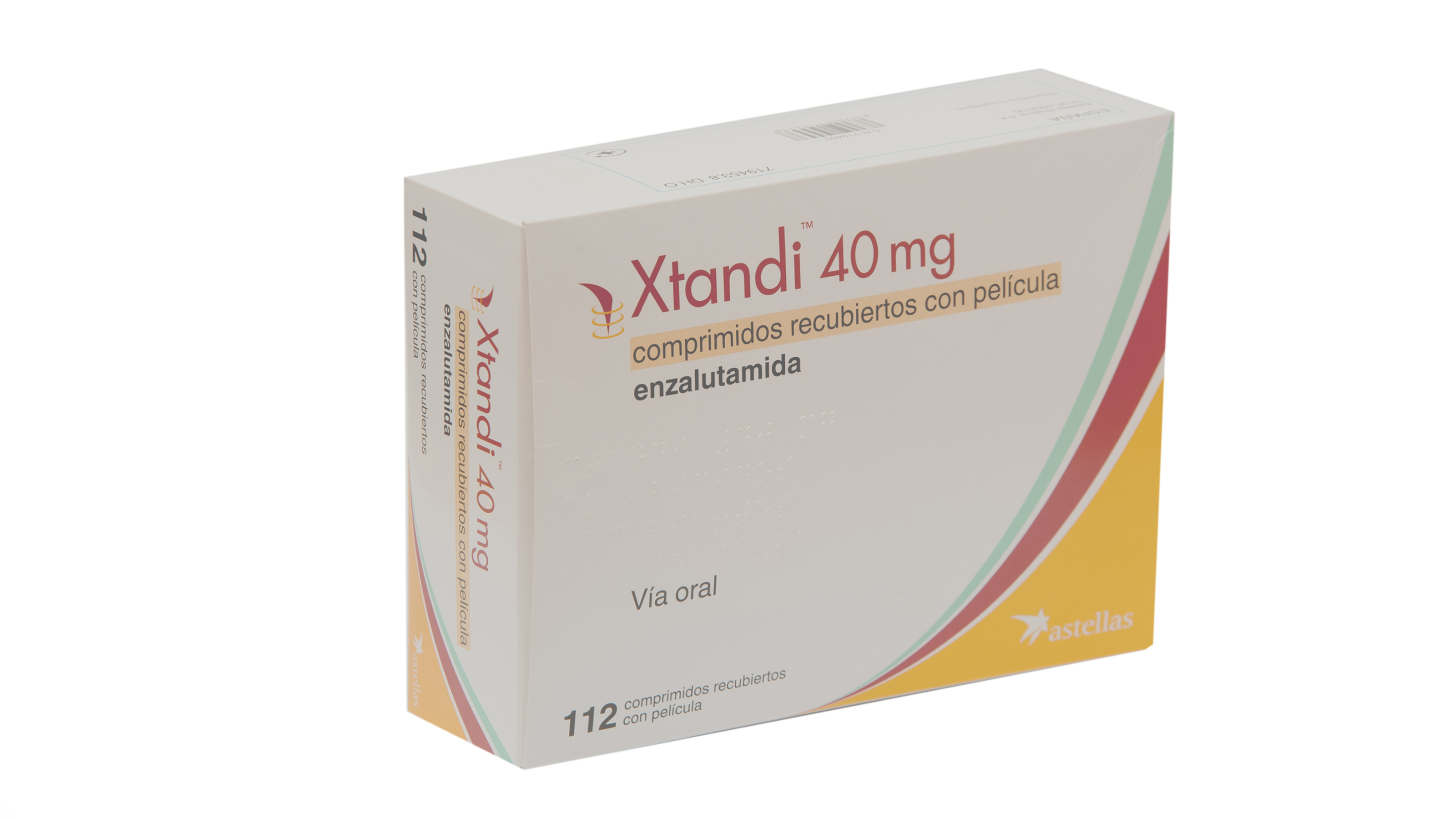 Xtandi 40 Mg 112 Comprimidos Recubiertos Farmacéuticos