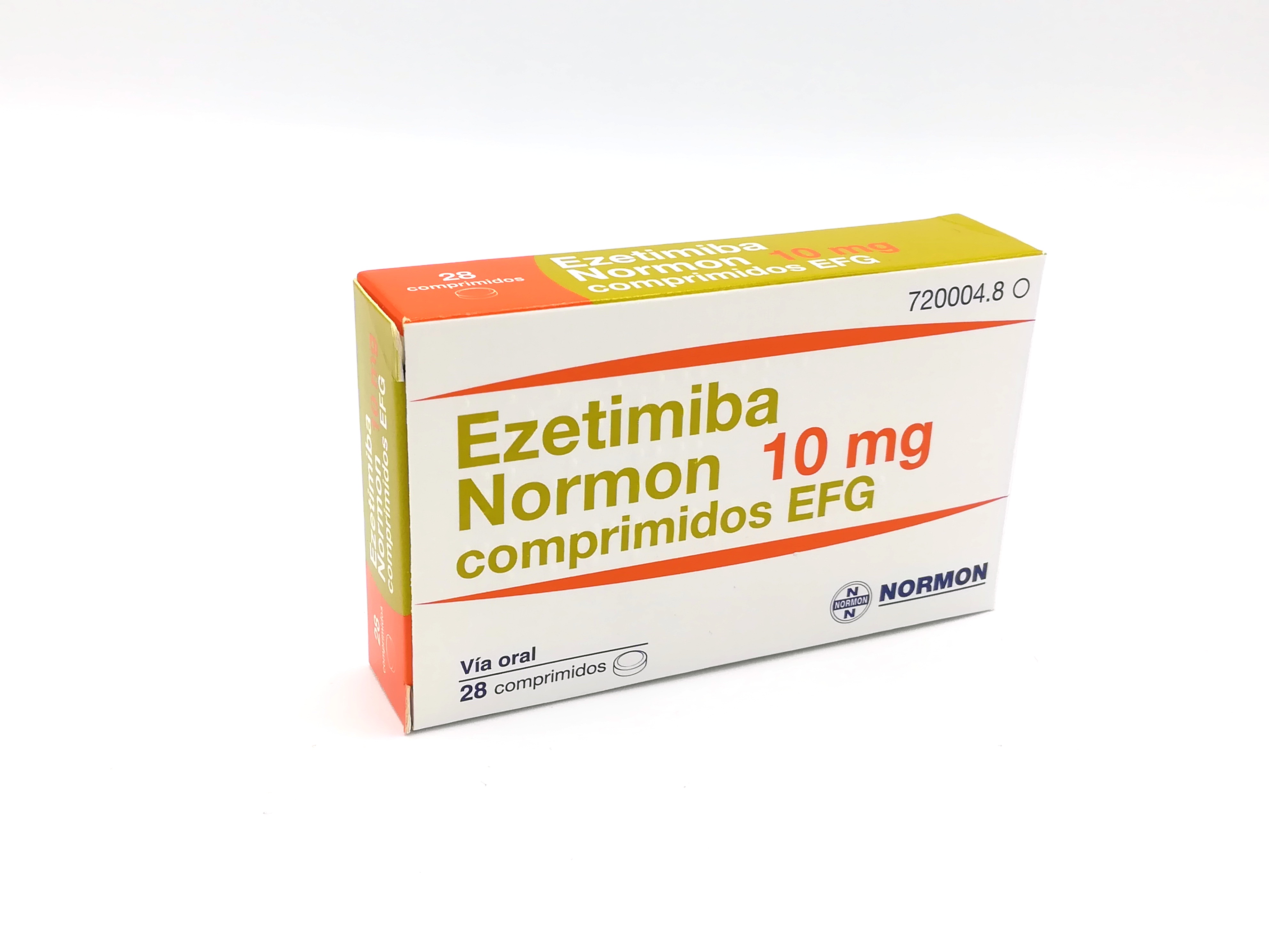 EZETIMIBA NORMON EFG 10 mg 28 COMPRIMIDOS