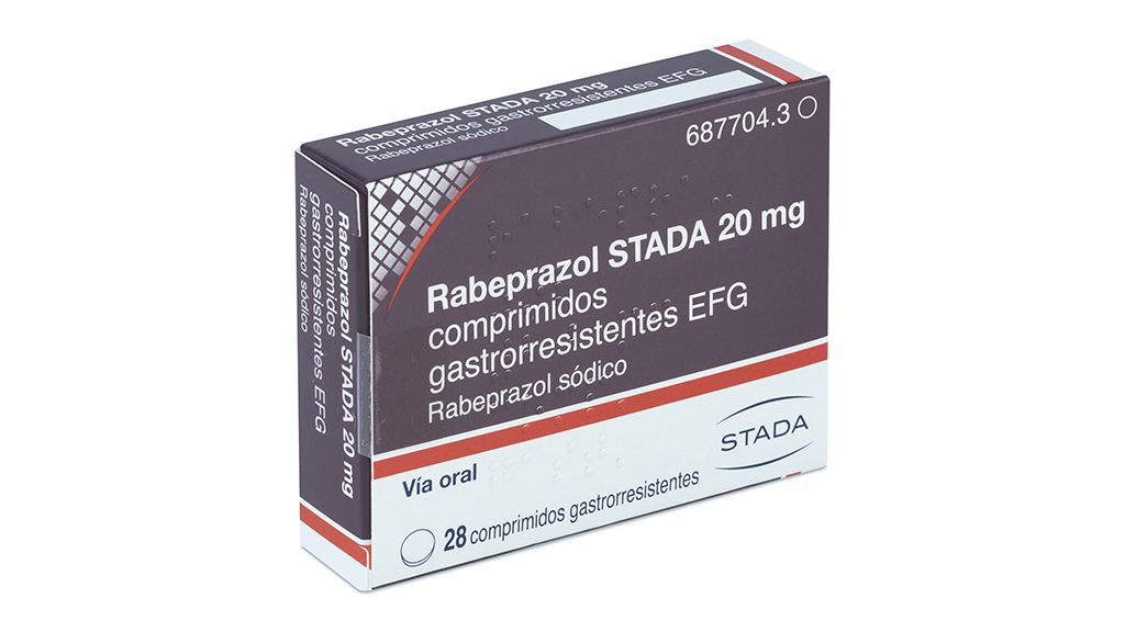 RABEPRAZOL STADA EFG 20 mg 28 COMPRIMIDOS GASTRORRESISTENTES
