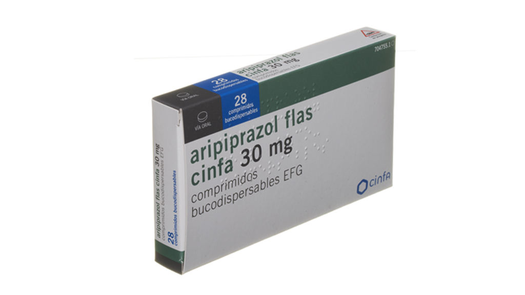 ARIPIPRAZOL FLAS CINFA EFG 30 mg 28 COMPRIMIDOS BUCODISPERSABLES