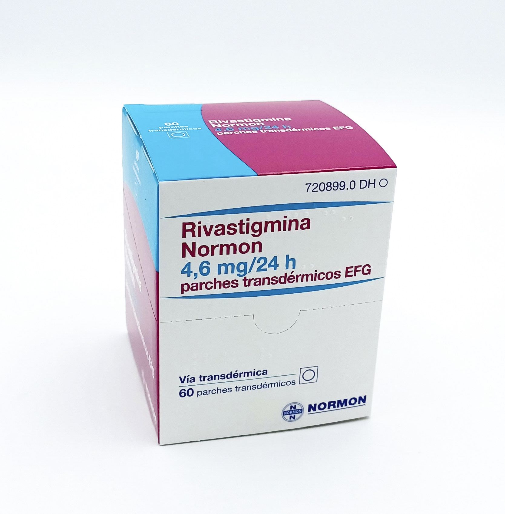 RIVASTIGMINA NORMON EFG 4,6 mg/24 h 60 PARCHES TRANSDERMICOS 9 mg