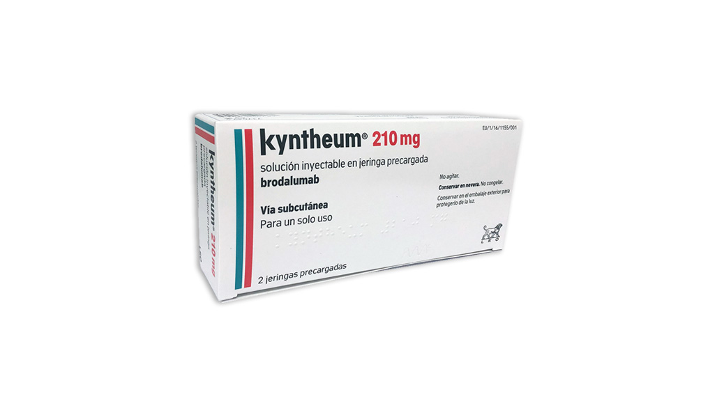 KYNTHEUM 210 mg 2 JERINGAS PRECARGADAS SOLUCION INYECTABLE 1,5 ml