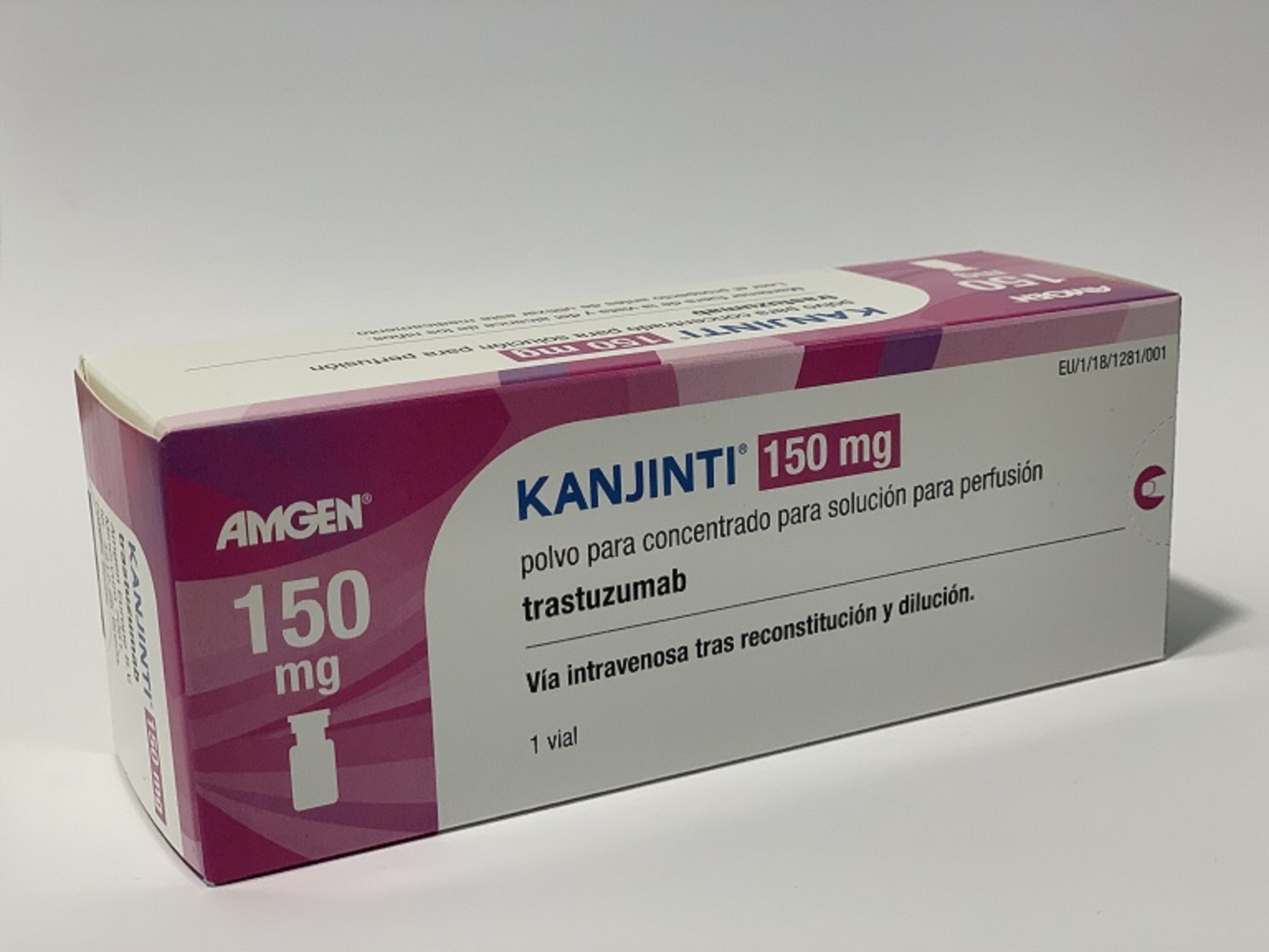 KANJINTI 150 mg 1 VIAL POLVO PARA CONCENTRADO PARA SOLUCION PARA PERFUSION