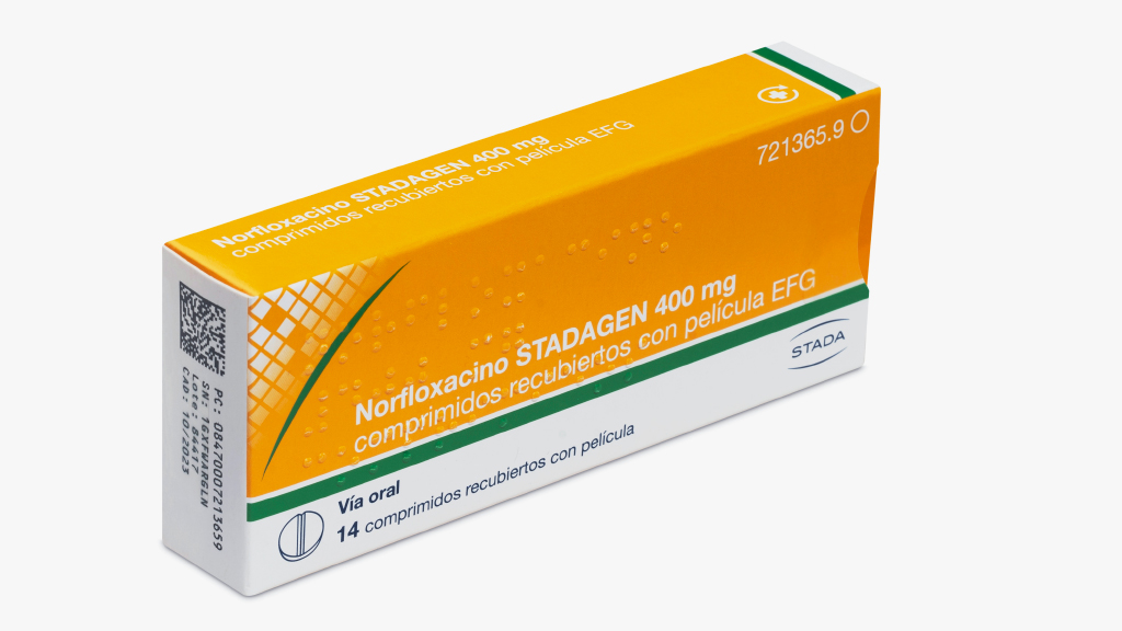 Norfloxacino Stada Efg 400 Mg 14 Comprimidos Recubiertos - Farmacéuticos