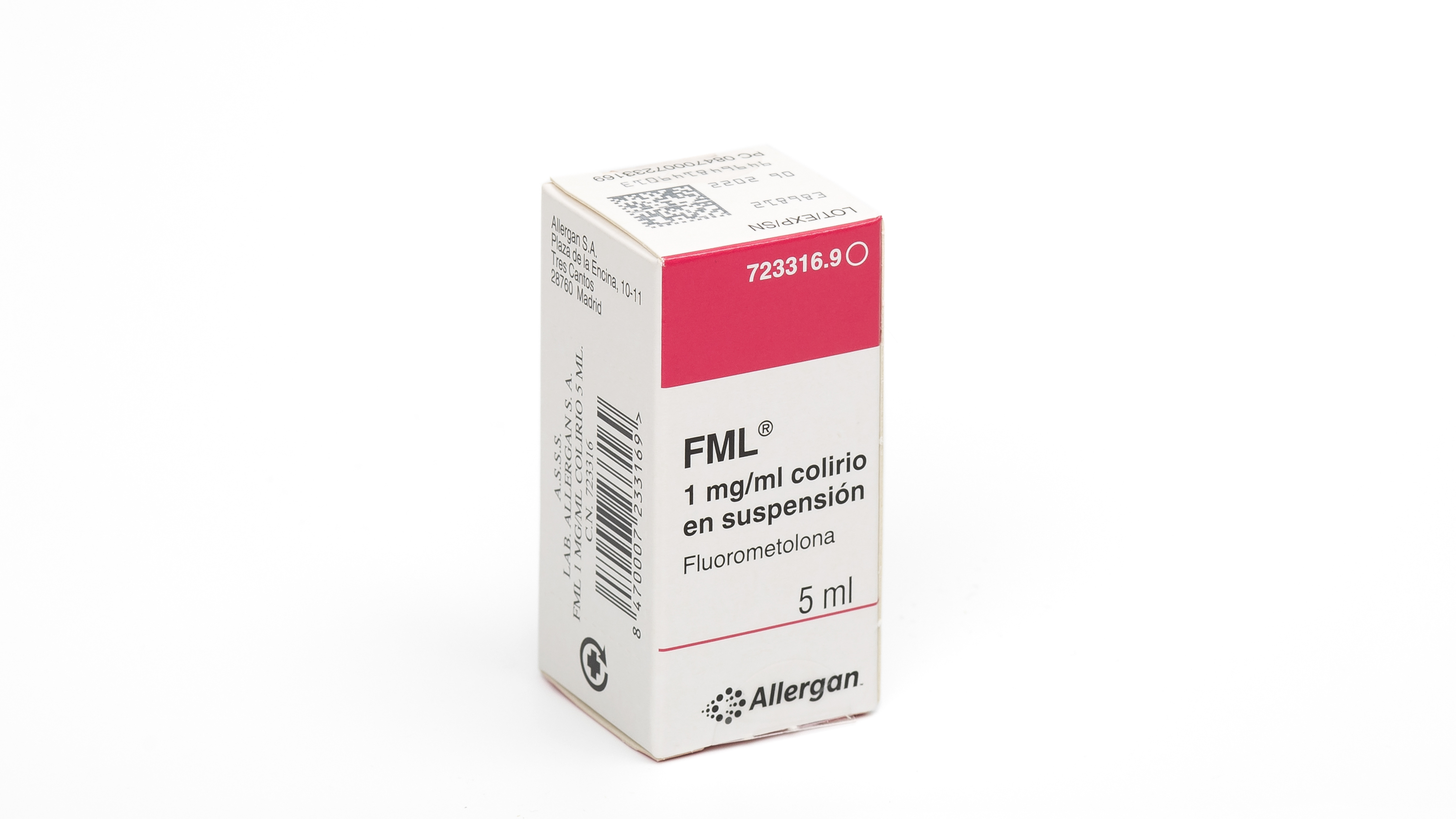 FML 1 mg/ml COLIRIO EN SUSPENSION 1 FRASCO 5 ml - Farmacéuticos