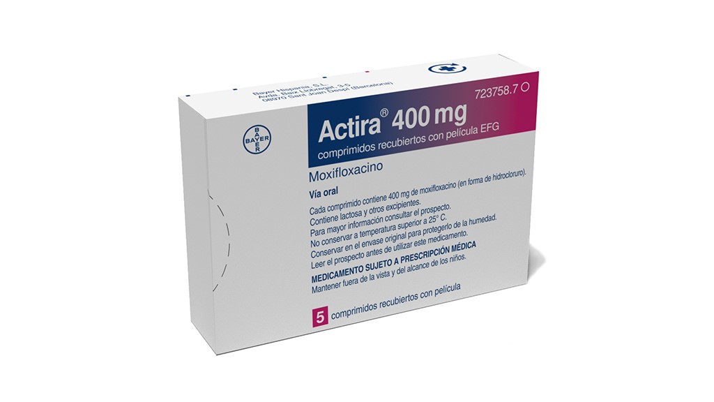 ACTIRA EFG 400 mg 7 COMPRIMIDOS RECUBIERTOS
