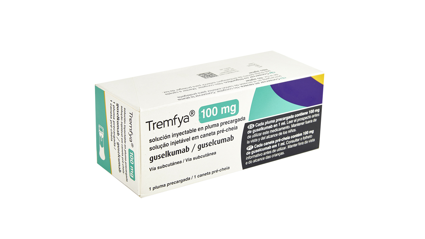 TREMFYA 100 mg 1 PLUMA PRECARGADA SOLUCION INYECTABLE 1 ml