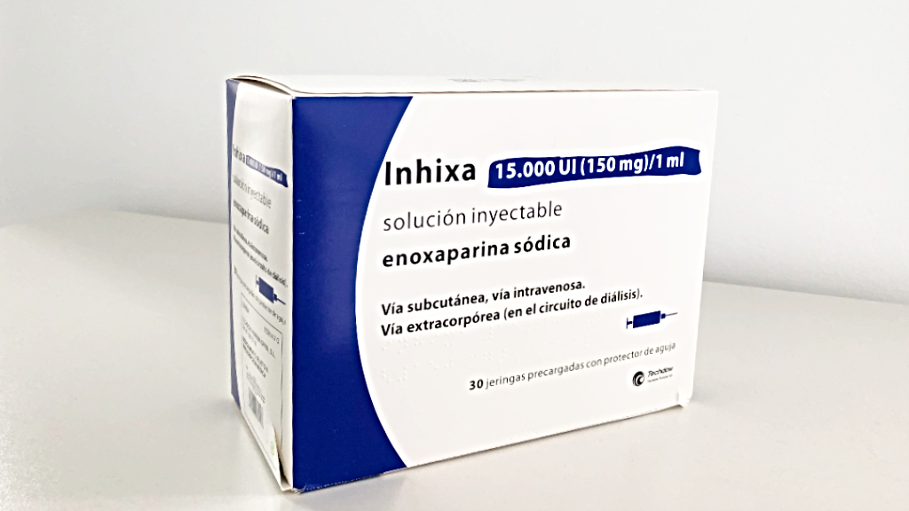 INHIXA 15.000 UI 150 mg 30 JERINGAS PRECARGADAS SOLUCION INYECTABLE 1 ml
