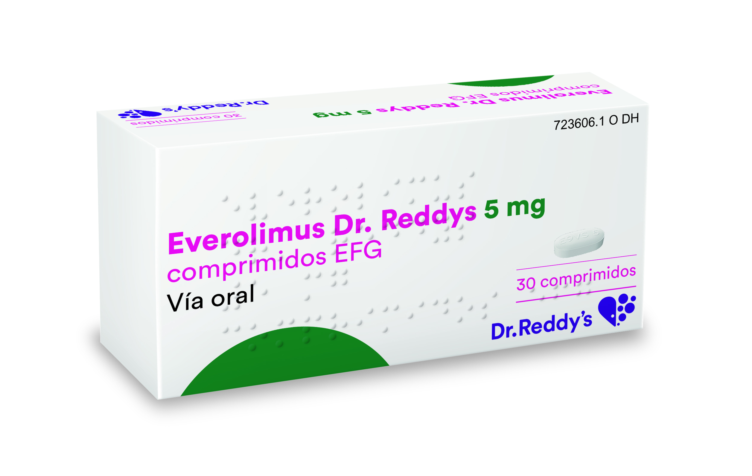 EVEROLIMUS DR. REDDYS EFG 5 mg 30 COMPRIMIDOS