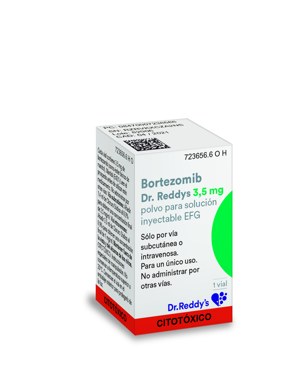 BORTEZOMIB DR. REDDYS EFG 3,5 mg 1 VIAL POLVO PARA SOLUCION INYECTABLE