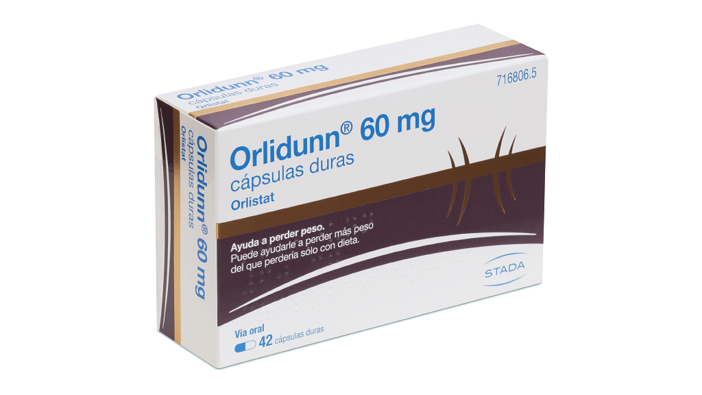 ORLIDUNN 60 mg 120 CAPSULAS