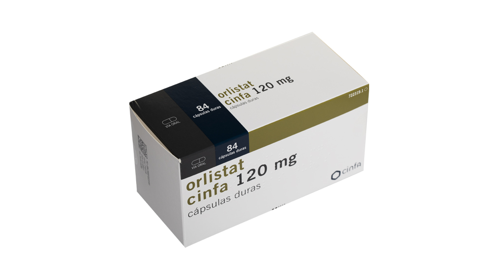 ORLISTAT CINFA 120 mg 84 CAPSULAS - Farmacéuticos