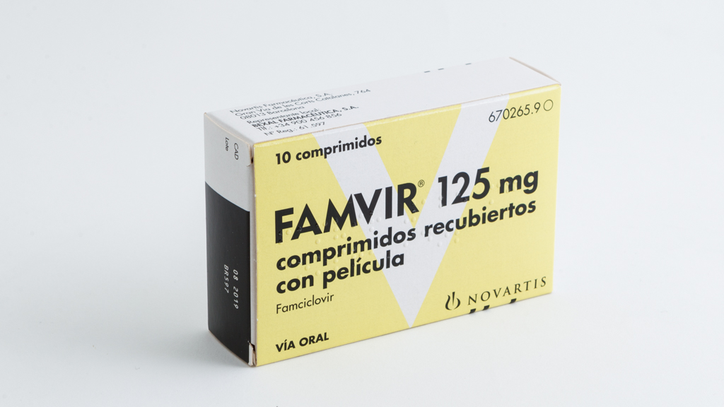 FAMVIR 125 mg 10 COMPRIMIDOS RECUBIERTOS