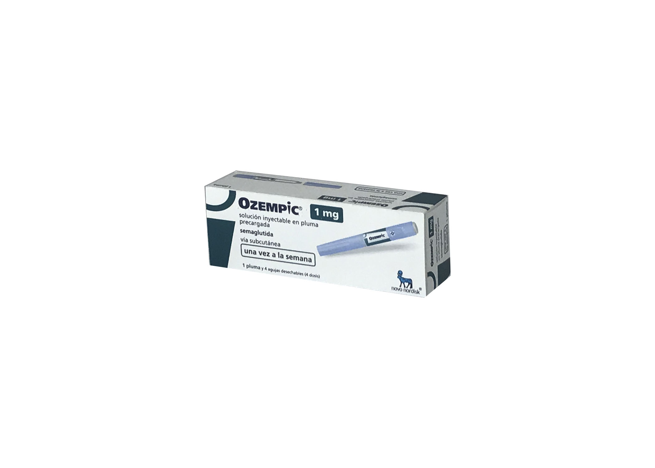 OZEMPIC 1 mg 1 PLUMA PRECARGADA SOLUCION INYECTABLE 4 DOSIS 3 ml