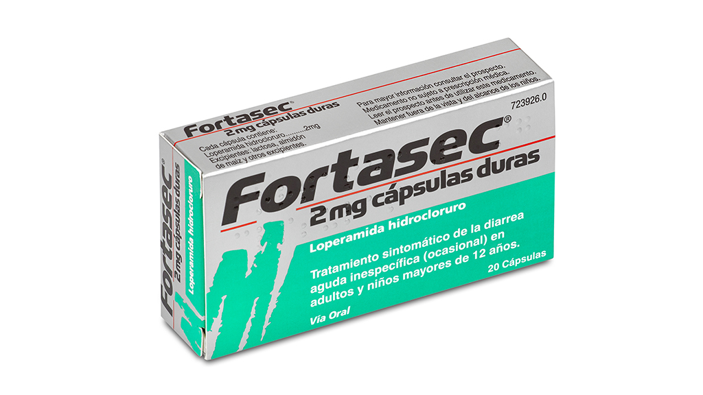 FORTASEC 2 mg 20 CAPSULAS